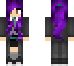 preview for slytherin girl purple hair 2
