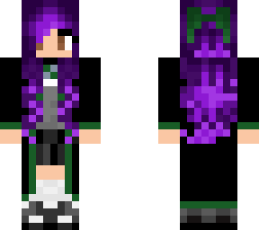 preview for slytherin girl purple hair