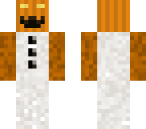 preview for Snowman with pumpkin head