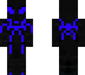 preview for spiderman traje futurista azul