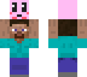 preview for Steve carrying Kirby