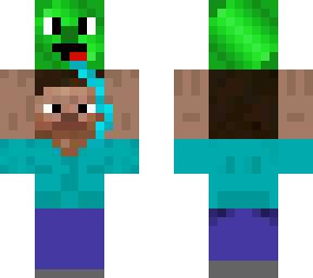 preview for Steve holding an emerald block