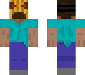 preview for Steve Pumpkin Mask