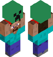 preview for Steve w creeper head