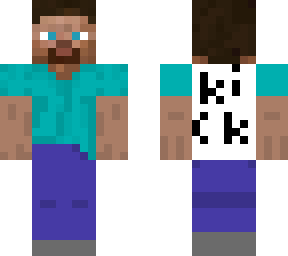 preview for Steve with kick me sign