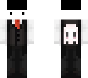 preview for  suit slim w ghost on back