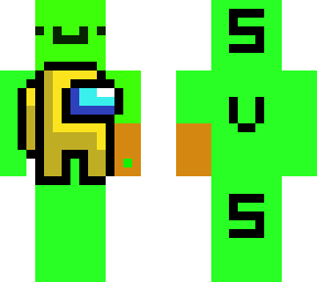 preview for sus yellow with infinity gauntlet