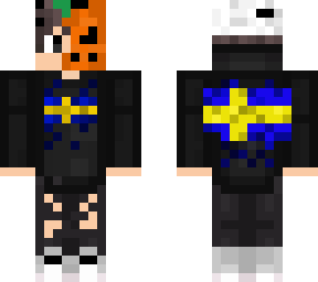 preview for swedish boy with pumpkin mask