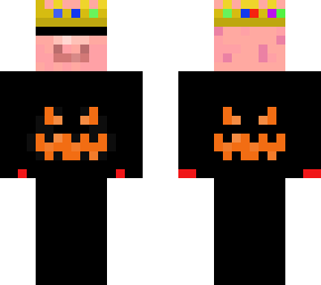 preview for Technoblade hallowen MCC skin v2