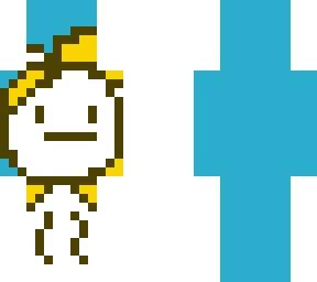 preview for Texthead Cyan Background