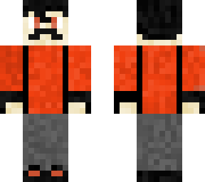 preview for The RedFlash10 skin with mustache