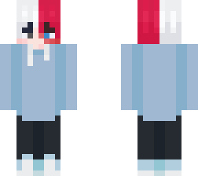 preview for todoroki in a hoodie