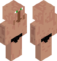 preview for Villager Creepy Cursed Muscles Classic Model