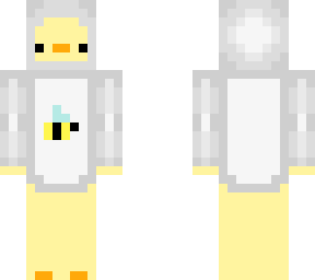 preview for white bee duck hoodie
