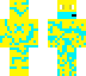 preview for yellow and mint green skin