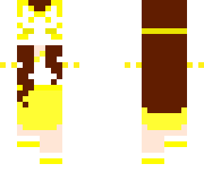 preview for Yellow masked kitsune girl