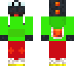 preview for Yoshi with green hoodie