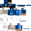 skin for a guy dressed in blue