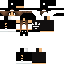 skin for adidas girl but w a black hat and brown eyes