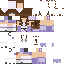 skin for aesthetic purple with bandana