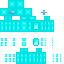 skin for Among Us  Cyan