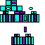 skin for among us cyan