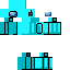 skin for Among Us Cyan