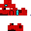 skin for Among Us red