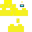 skin for Among Us Yellow skin with egg on head