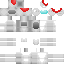 skin for AmongUs White  RedBeanie
