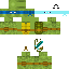 skin for Aqua ninja turtle with a diamond sword