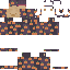 skin for Bear Halloween Pumpkin Onsie