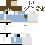 skin for Belles Blue Dress