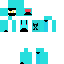 skin for black and aqua boy