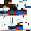 skin for blue adidas gamer