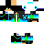 skin for blue and green gamer
