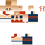 skin for Blue and red Cheerleader
