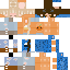 skin for blue girl