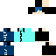 skin for Blue hair Emo kid
