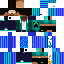 skin for blue herobrine