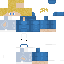 skin for blue hoodie boy  blonde hair