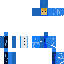 skin for blue hoodie boy