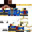 skin for Blue king Steve 