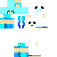 skin for Blue Panda Girl