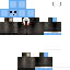 skin for Blue Slime in Tuxedo