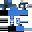skin for Blue TV Man Cat
