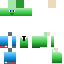 skin for Boy with green masky