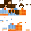 skin for Brunette Pumpkin Overalls