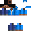 skin for Cool Steve V2 Blue