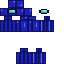 skin for Crewmate Dark Blue